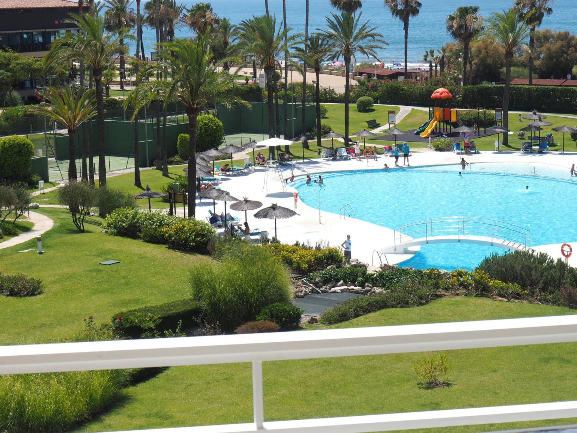 Atico En Las Americas Islantilla Primera Linea De Playa エクステリア 写真